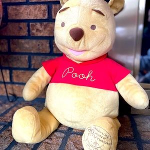 Large Disney Winnie the Pooh Soft Plush Toy by Fisher Price 24 inch